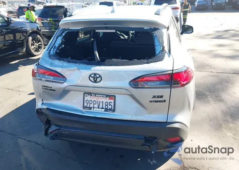 2024 Toyota Corolla Cross Hybrid Xse from USA, damaged, VIN 7MUFBABG9RV051971